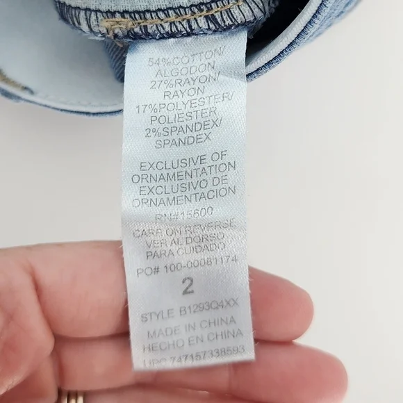 Democracy "Ab"technology Mid Rise Skinny Jeans Women's 2 - Picture 10 of 11